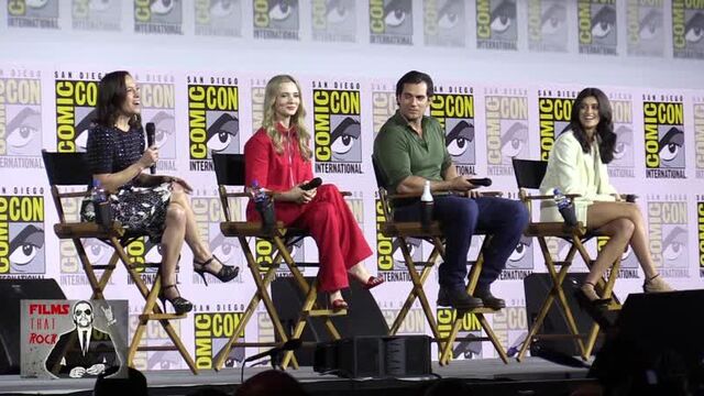 Henry Cavill & Anya Chalotra's reaction to Lauren saying there'll be sex scenes in The Witcher