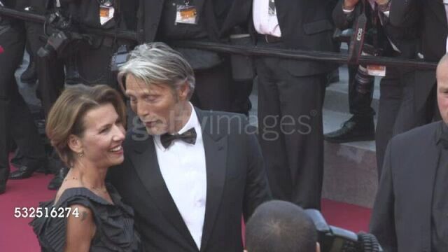 Mads Mikkelsen and Hanne Jacobsen at 'The Unknown Girl' premiere 18-05-2016