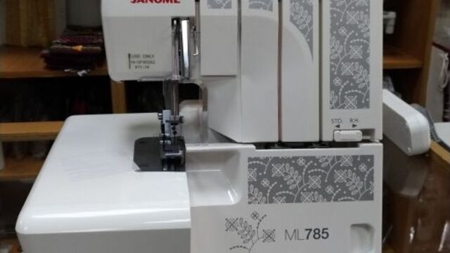 Оверлок Janome ML 785. Обзор от Папа Швей