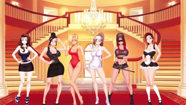 BustyBiz | Hentai Game Trailer | Nutaku Adult Game (хентай / +18 / rule34 / anime / porn / аниме / порно)