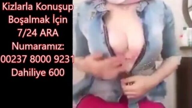 Azgın Türbanlı Seks Makinası Gibi Olmuş