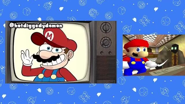 [SMG4] Mario Reacts To Nintendo Memes 9 ft. Bob