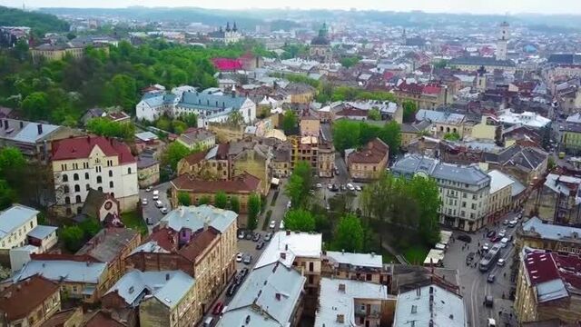 Українське місто Львів з висоти птахів #Львів #Україна #небо #Lviv #Ukraine #sky #Lviv_UA