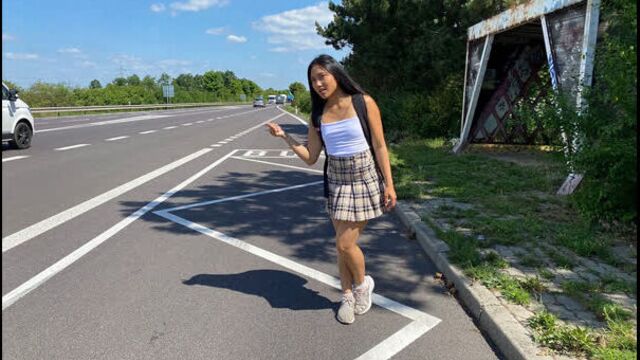May Thai [PornCube ПОРНО ВК new Porn vk HD Asian Hitchhiking, Missionary, Natural Tits, POV, Public Sex