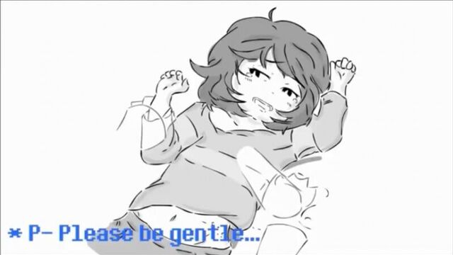 Undertale Asriel and Frisk