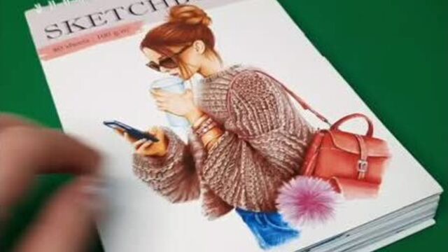 Рисунки маркерами для скетчинга