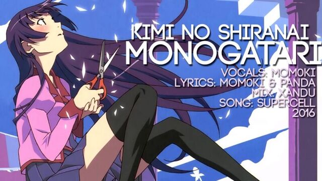 Bakemonogatari ED - Kimi no Shiranai Monogatari (English cover by мoм0кι)