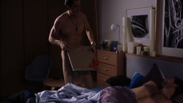 Aontonio Sabato Jr Naked frontal in Testosterone