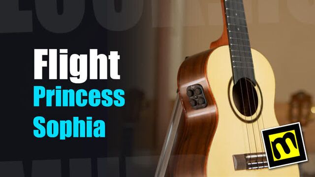 Flight Sophia TE и Flight Sophia CE - укулеле с процессором эффектов