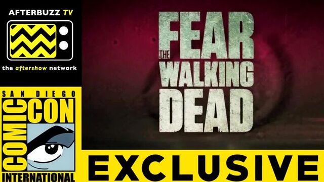 Alycia Debnam Carey, Frank Dillane and David Erickson (Fear the Walking Dead) San Diego Comic Con