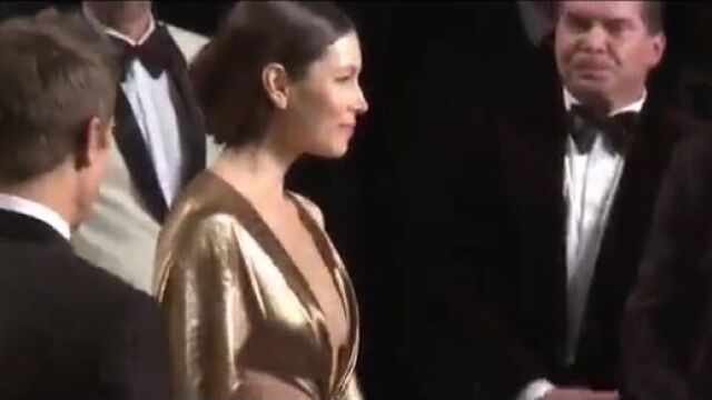 Jessica Biel Justin Timberlake stun at Vanity Fair Party oscar