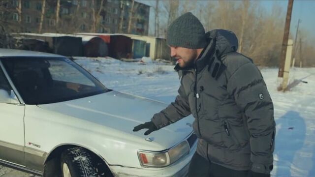 JDMщики против ТАЗоводов серия 1 Зимний дрифт ВАЗ 2103 vs. Тойота chaser