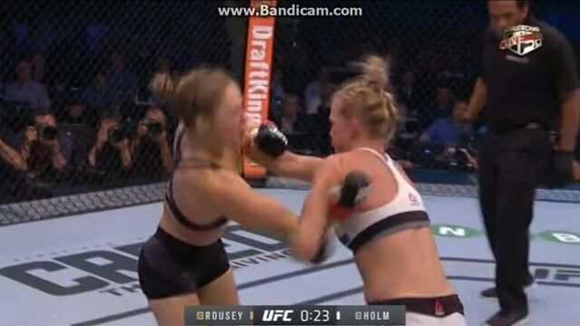 Ronda Rousey vs. Holly Holm