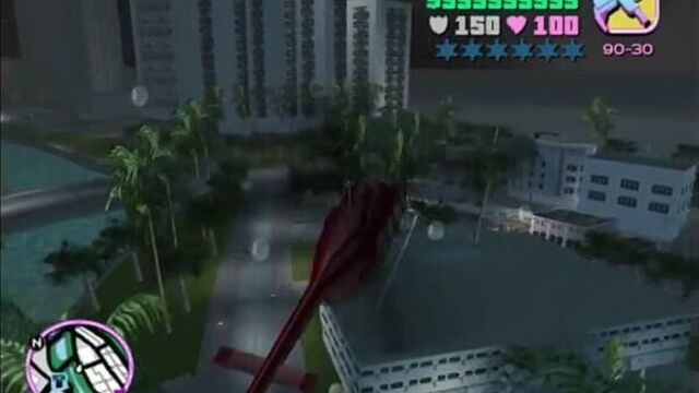GTA 3 Vice City ч.6-2 - Уникальные Прыжки на закрытой пристани с помощью такси