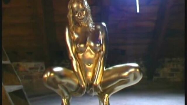 Renata The Golden Girl Body Paint 18+