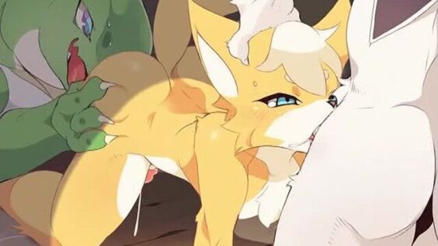 2d yiff by ouka Furry Porn Sex E621 FYE femboy fox dp blowjob anal scalie gay