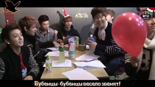 Suga, J-Hope, Jimin, V, Jin– A Common Idol's Christmas (рус караоке от BSG)(rus karaoke from BSG)