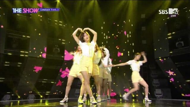 fromis_9 - DKDK @ The Show 180612