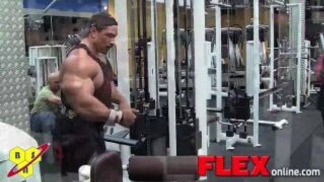 Roelly Winklaar Trains Back & Biceps (Part II)