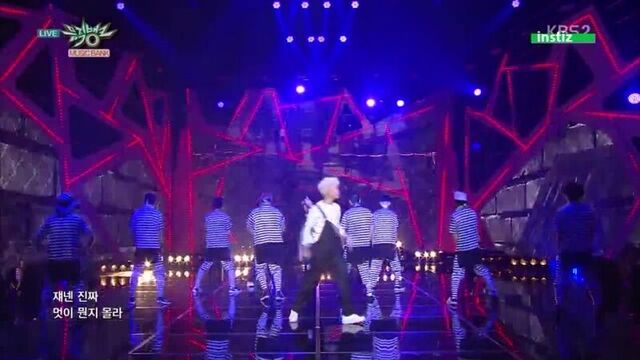 Block B - Bastarz - Zero For Conduct @ Music Bank 150424