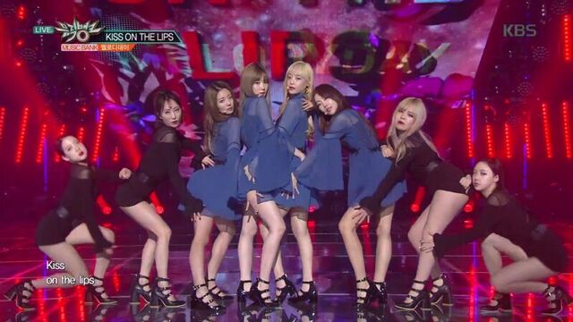 Melody Day - Kiss On The Lips @ Music Bank 170303