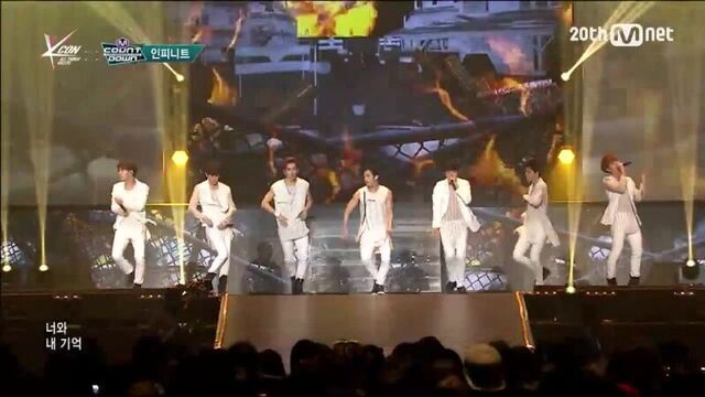INFINITE - Back @ M! Countdown KCON 2015 Japan 150423