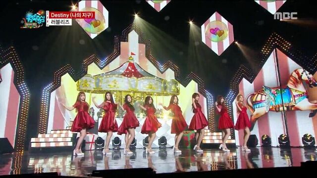 Lovelyz - Destiny @ Music Core 161224