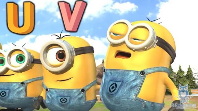 Elsa and the Minions Jazz Up The ABC Song Learn the English Alphabet