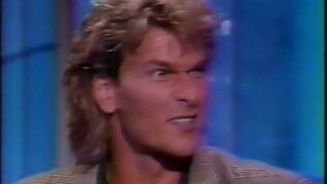 Patrick Swayze Interview (Ghost), часть 1 из 3