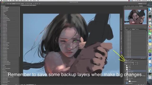 Painting tutorial - Aeolian by WLOP
