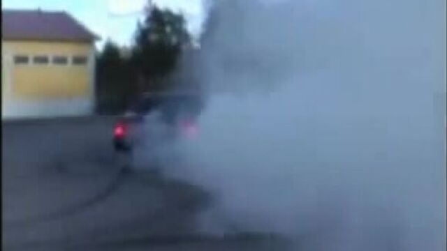 Volvo 960 Drifting