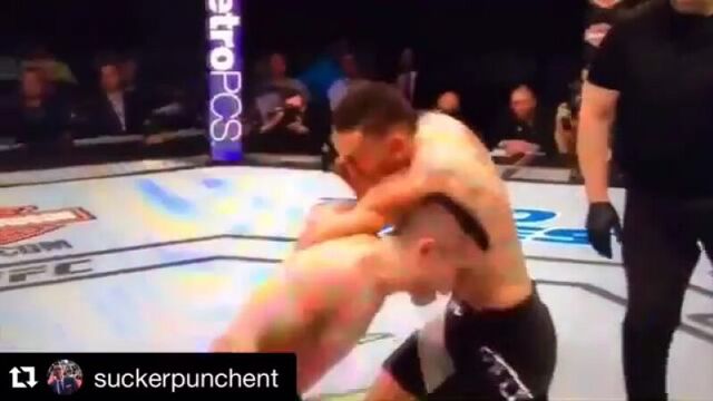 MMA Style: Lamas vs Holloway жесткая заруба в конце боя!