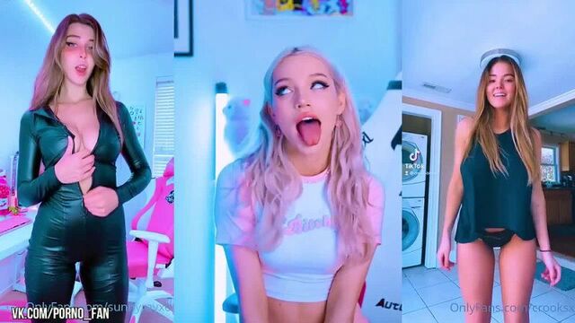 Подборка "Блядский TikTok"(порно PMV), 18+