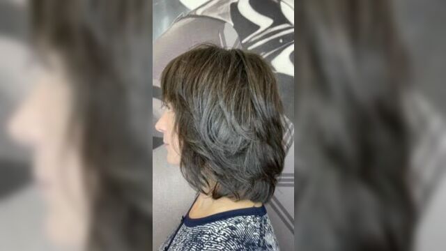 Стрижка шегги от мастера Анны