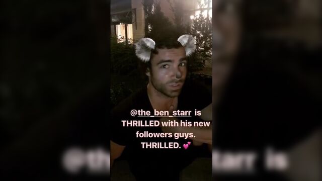 Ben Starr (instagram Sophie Rundle)