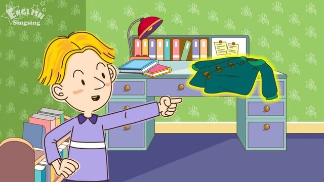 Theme 12. In, On, Under - It is under the table. - ESL Song Story - Learning English for Kids