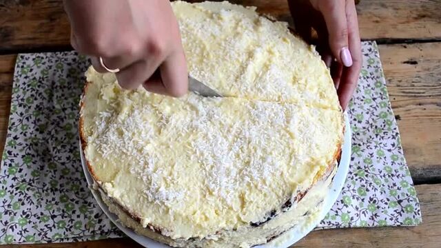 Кокосовый торт | Больше рецептов в группе Кулинарные Рецепты