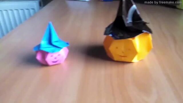 DIY Поделки Из Бумаги на Хэллоуин. Тыква Подсвечник Своими Руками Halloween Ориг