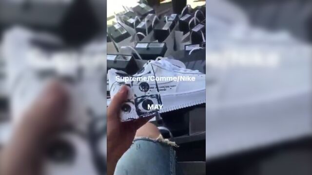 Supreme x CDG x Nike AF1