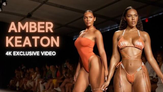 Amber Keaton in Slow Motion Pt 1 of 3 _ Miami Swim Week 2022