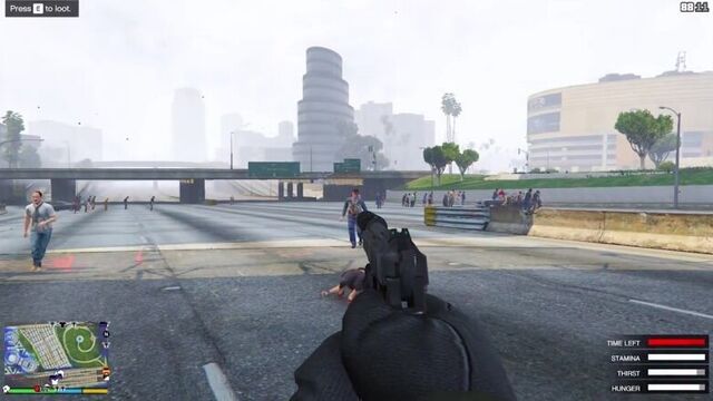GTA 5 Зомби Апокалипсис - КАННИБАЛЫ БАНДИТЫ УБИЛИ ВЫЖИВШИХ В ГТА 5 МОДЫ 33! GTA 5 ОБЗОР МОДА