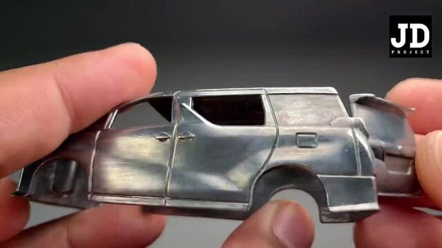 Toyota Alphard RWD RC drift with trailer Tomica Custom