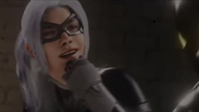 ↬ spider-man ps4 ; black cat