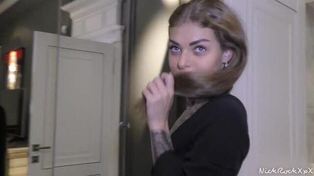 Met Carmen Electra and Fucked her at Home ! HOT Russian Brunette Porn, порно, секс sex ass tits home, sister, dildo