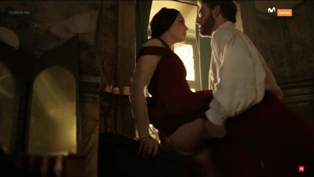 Annabel Scholey - Medici Masters Of Florence (s01e06) (2016) эротическая постельная сцена знаменитость трахается голая sex scene
