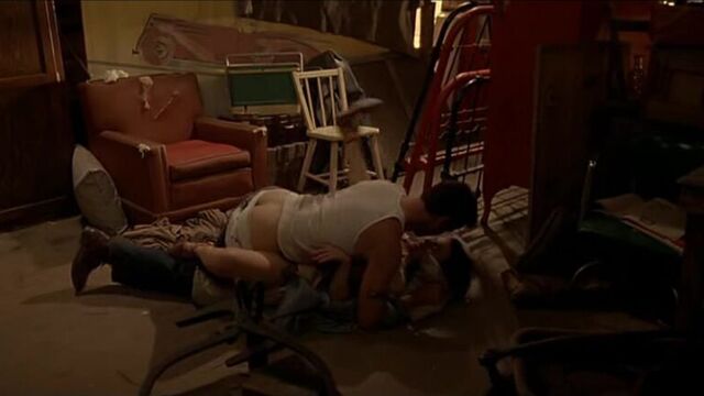 Carla Gugino - The Singing Detective (2003) (эротическая постельная сцена из фильма знаменитость трахается голая sex scene)
