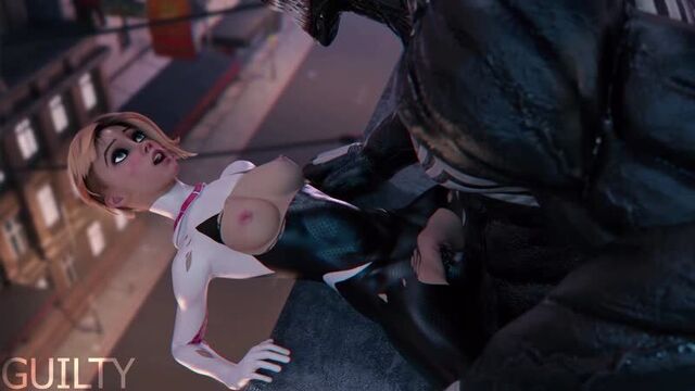 Spider Gwen X Venom 4K 60 FPS