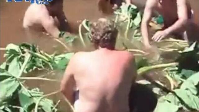 Boy And Man Sucked Into A Drainage Pipe Trying To Unblock It