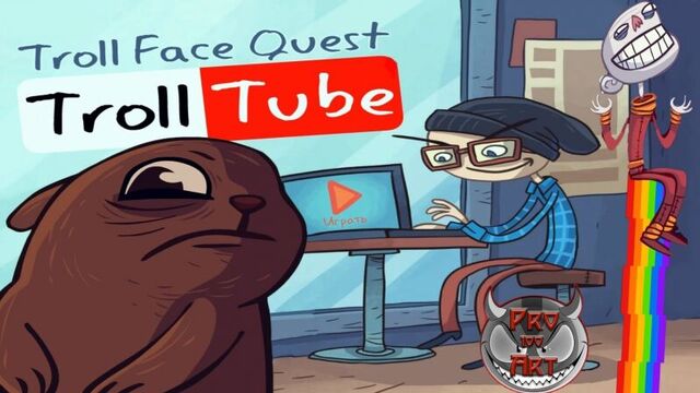 TrollFace Quest -Troll Tube (Тролл Квест/ Тролл Тубе)