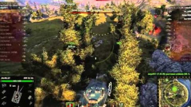 World Of Tanks Елка Снайпер 9 Фрагов 4к Урона AMX ELC bis